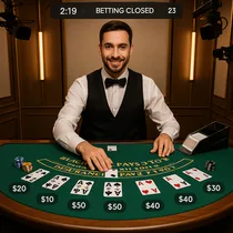 PlayAmo - Live Blackjack - Evolution Gaming Live Dealer